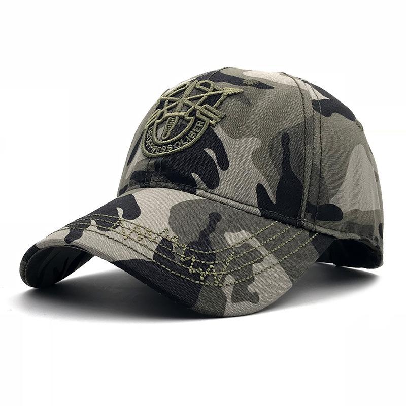 Camouflage Tactical Baseball Cap Men S And Women S Cap Hat Camouflage American Black Army Green Visor Adjustable камуфляжный