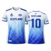 New Scotland Flag Graphic T-Shirts Men's And Women's Breathable Quick-Drying Soccer Jersey Summer Outdoor Sports Casual Tops