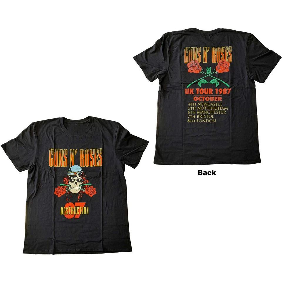 Guns N  Roses T-Shirt UK Tour  87 OFFICIAL NEW XXXL
