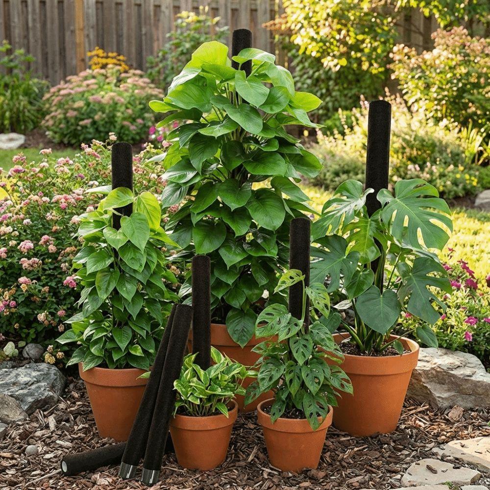 Ventilate Climbing Plant Stand Plastic Potted Plant Holder Climbing Vine Pillar Indoor Plant Use