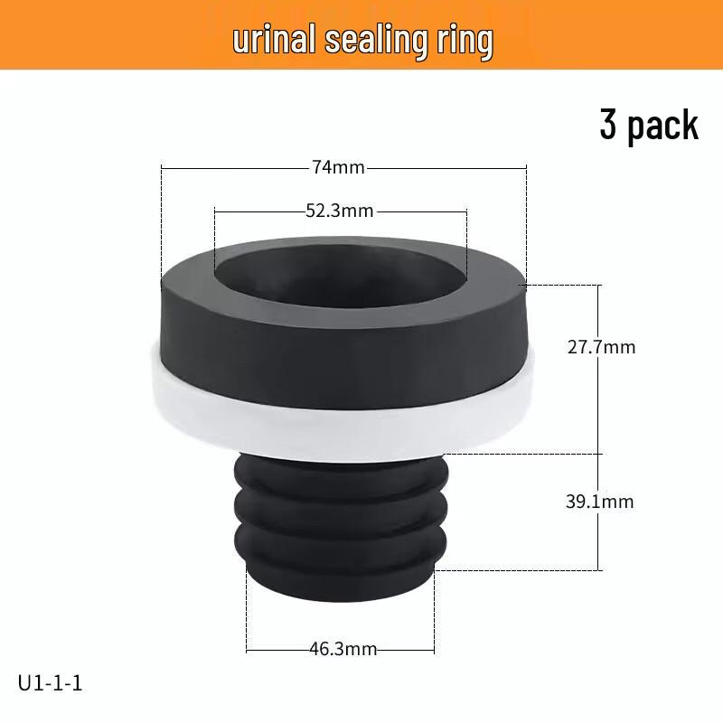Shiao Sen Urinal Downpipe Rubber Sealing Ring Set
