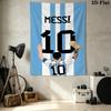 Messi Wall Tapestry Aesthetic Wall Hanging Printed Fabric Blanket Decorative Tapestries For Bedroom Living Room Home Decor
