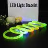 10pcs Glow in The Dark Glow Bangle Flashing Light Up Wristbands Party Supplies LED Bracelets  Kids