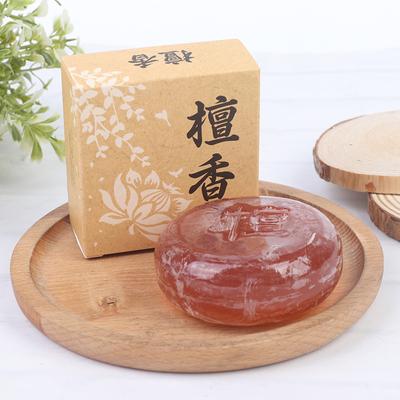 1Pc Sleepless Treatment Sandalwood Soap Promote Sleep Sleepy Soap Anti Insomnia