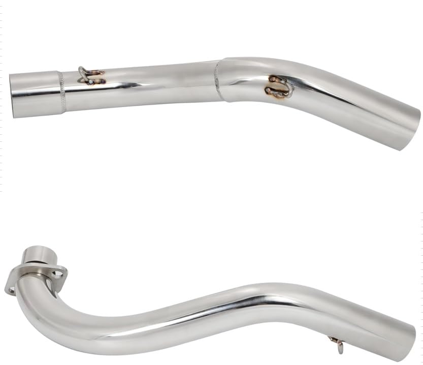 Stainless Steel Exhaust Pipe for Honda Heavy Bass Exhaust Stainless Steel Universal Aftermarket Part for Monkey, Gorilla, Dax, Chaly, Cub, Etc. Sound.