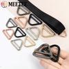 2/5/10Pcs Meetee 25-50mm Metal O Rings Buckle Tri-glide Slider Clasp Bag Strap Connect Buckles Belts Adjust Hook DIY Accessories