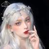 Fashionable and Luxurious Elf Crown Heart-shaped Ethnic Style Forehead Oriental Gentle and Elegant Headband Ladies Birthday Gift