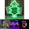 Colorful Led Neon Shaped Night Light For Home Decor Featuring Cute Unicorn Design