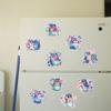 6/8Pcs Diamond Painting Magnets Refrigerator Butterfly Dog for Fridge Whiteboards Car Mailbox Decor for Adults Kids Beginners