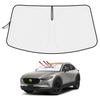 Mozan Windshield Sunshade for Mazda DM Series October 2019 UV Sun Light Heat Honeycomb Design with Storage Easy Heat Interior Direct from Manufacturer