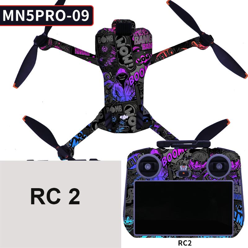 for DJI Mini 5 Pro Skin Full body Cover Anti-Scratch rc-n3 RC 2 Sticker Scratch Resistant Waterproof PVC Skins mini 5 Accessory