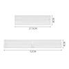 Transparent Drawer Divider Adjustable Partition Board Space Saving Storage Tool  Kitchen Organize