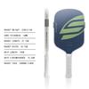 5th Gen Foam Core Pickleball Paddle Set T700 Thermoformed Carbon Fiber Same Style Professional Tournament Playing Kit