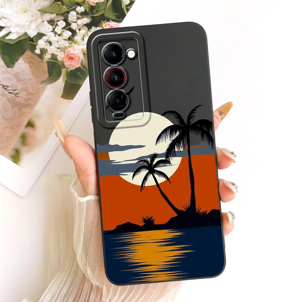 Casing For Tecno Camon 18 Premier Cover Fashion Cartoon Cute Funny Painted Silicone Phone Case CH9 CH9n