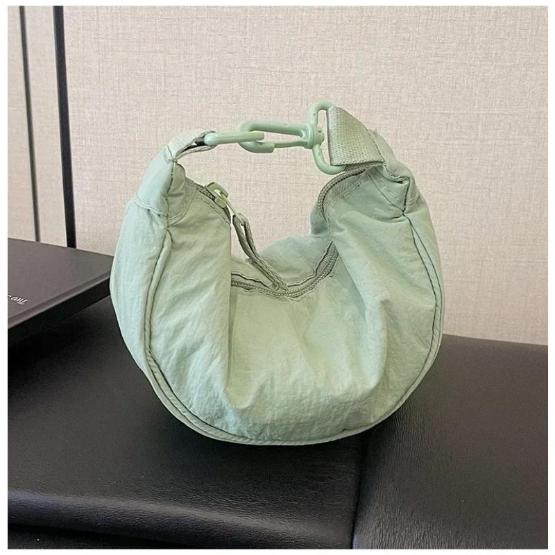 

Nyl Solid Color Zipper Commuting Crossbody Bags 2026 Brand Casual Shoulder Bags Large Capacity Versatile Women s Handbags світло-зелений колір