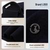 DAISHU Herren Kaschmir Lammwolle Pullover mit Kragen