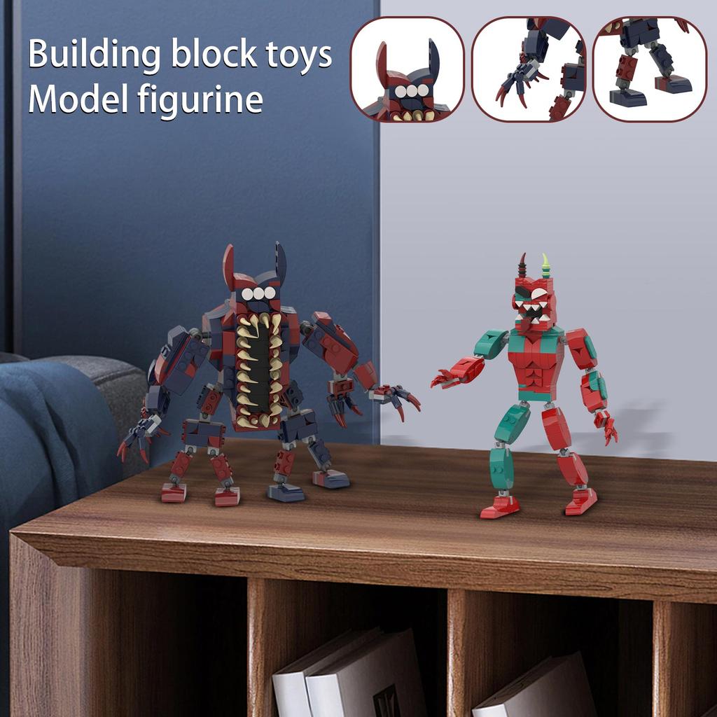 Building Block Toy -Cute Singing Group Children's Educational Enlightenment Building Block Toy