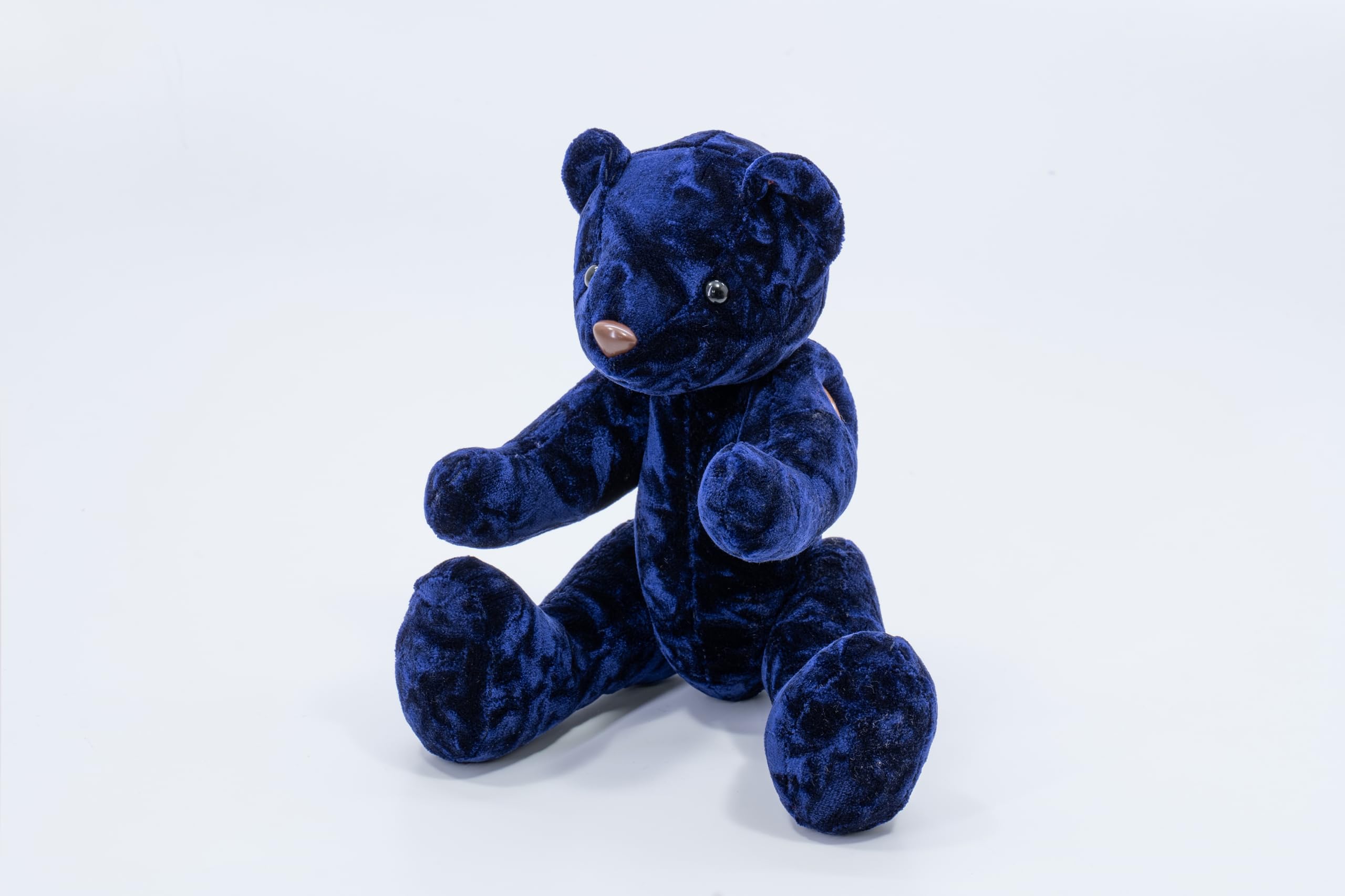 

Miyabi Kinkazan Plush Toy, Chinchilla, Navy, Bear, MI-KMCCNV