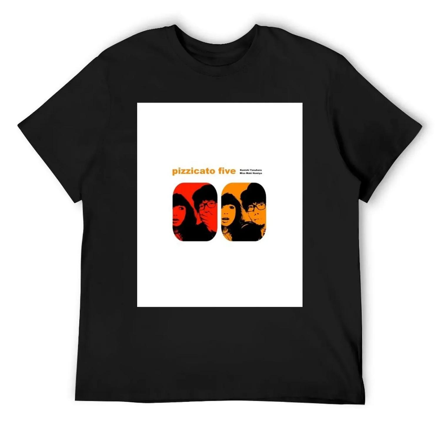 Pizzicato Five promotional image T-Shirt rapper graphic tees vintage graphic tee graphics tshirts for men S