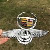 Metal Car Hood Emblem for Cadillac ATS CTS Escalade SRX XTS XT5 STS CT5 CT6 BLS Deville Front Logo Badge Exterior Car Accessorry