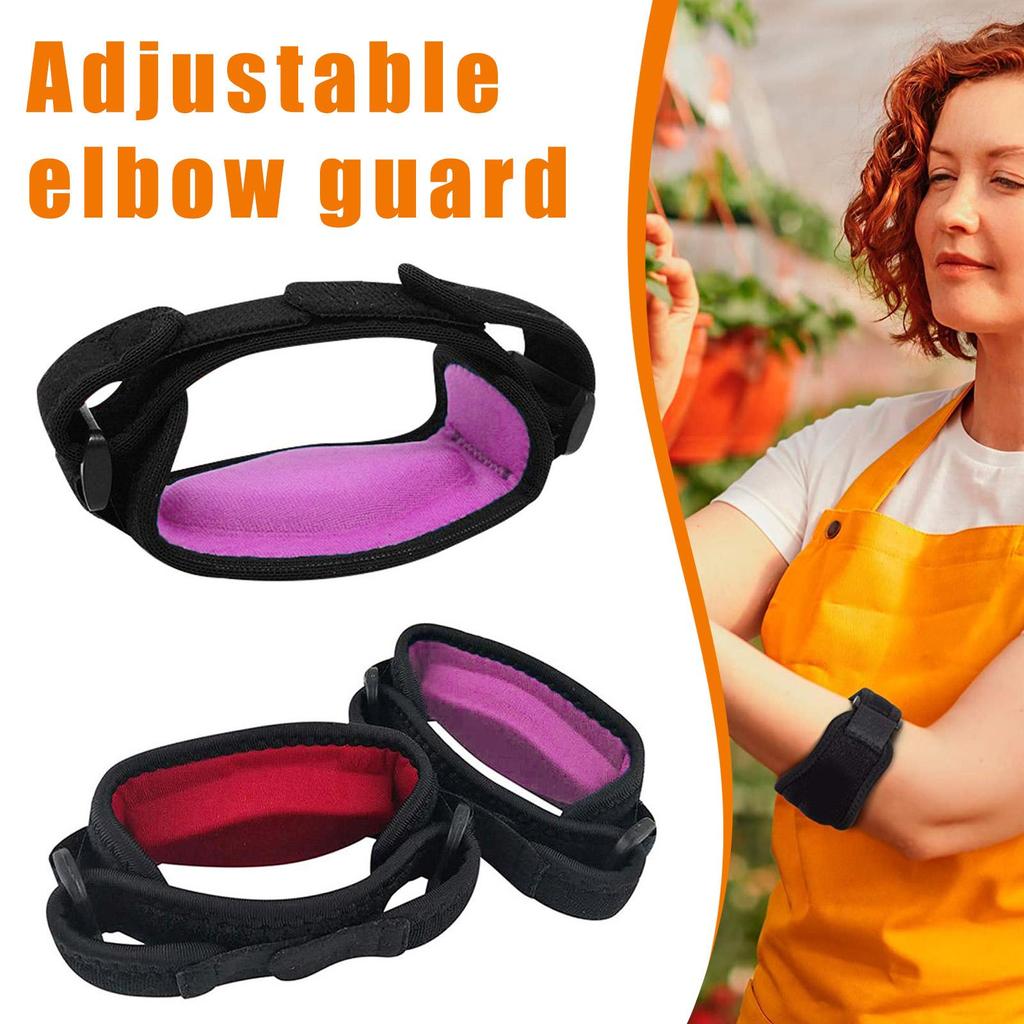 Adjustable Elbow Guard Breathable Exercise Protection Tennis Support Sweat Absorption Elbow Z4N8