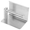 Brushed Toilet Paper Holder Stainless Steel Tissue Paper Towel Rack with Phone Shelf