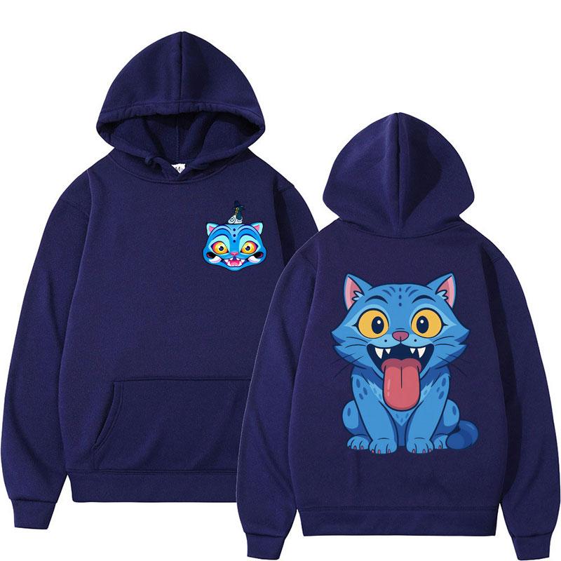 

KPop Demon Hunters Derpy Tiger Cute Hoodie Men Women Fashion Aesthetic Sweatshirt Oversized Fleece Casual Tracksuit Fans Gifts 3XL