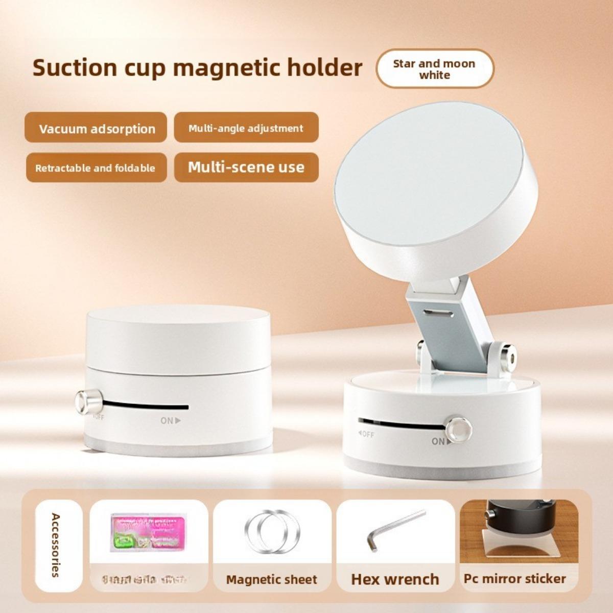 

Vacuum Magnetic Suction Cup Holder Car Holder 360 ° New Phone Holder Magnetic Suction