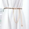 Thin Ball Pendant Waist Chain Boho Dress Skirt Decorative Waistband  Women Dress Decoration