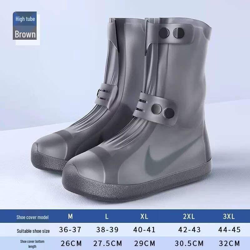 Hanyou Kids  High-Top Waterproof Rain Shoe Covers