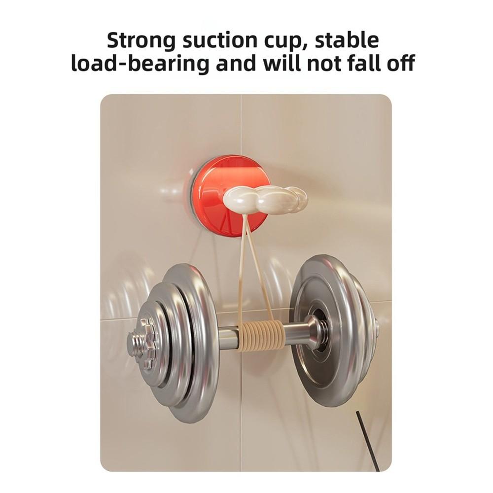 No Punching Shower Suction Hooks Suction Cup Robes Hooks Durable Load-Bearing Hooks  Towel Hanging