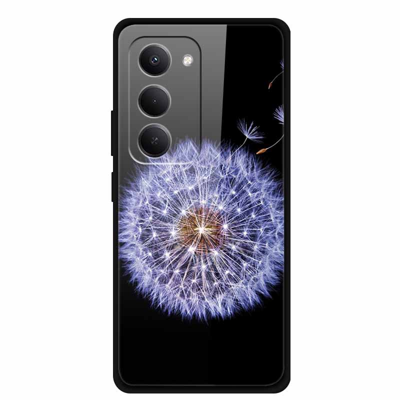 For Redmi 15 5G Case 6.9" 25057RN09E Tempered Glass Hard Covers For Redmi 15 4G 2025 Luxury Phone Cases Protective Bumper Fundas