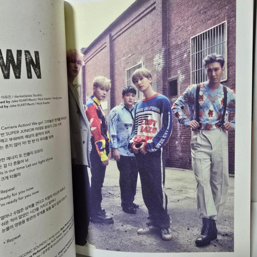 [USED] SUPER JUNIOR / TIME SLIP [Korean Edition] All Together ver.