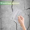 Crack Scale Gap Ruler Card Type Crack Detection Seam Ruler Gauge for Home Wall Construction Inspection Monitoring