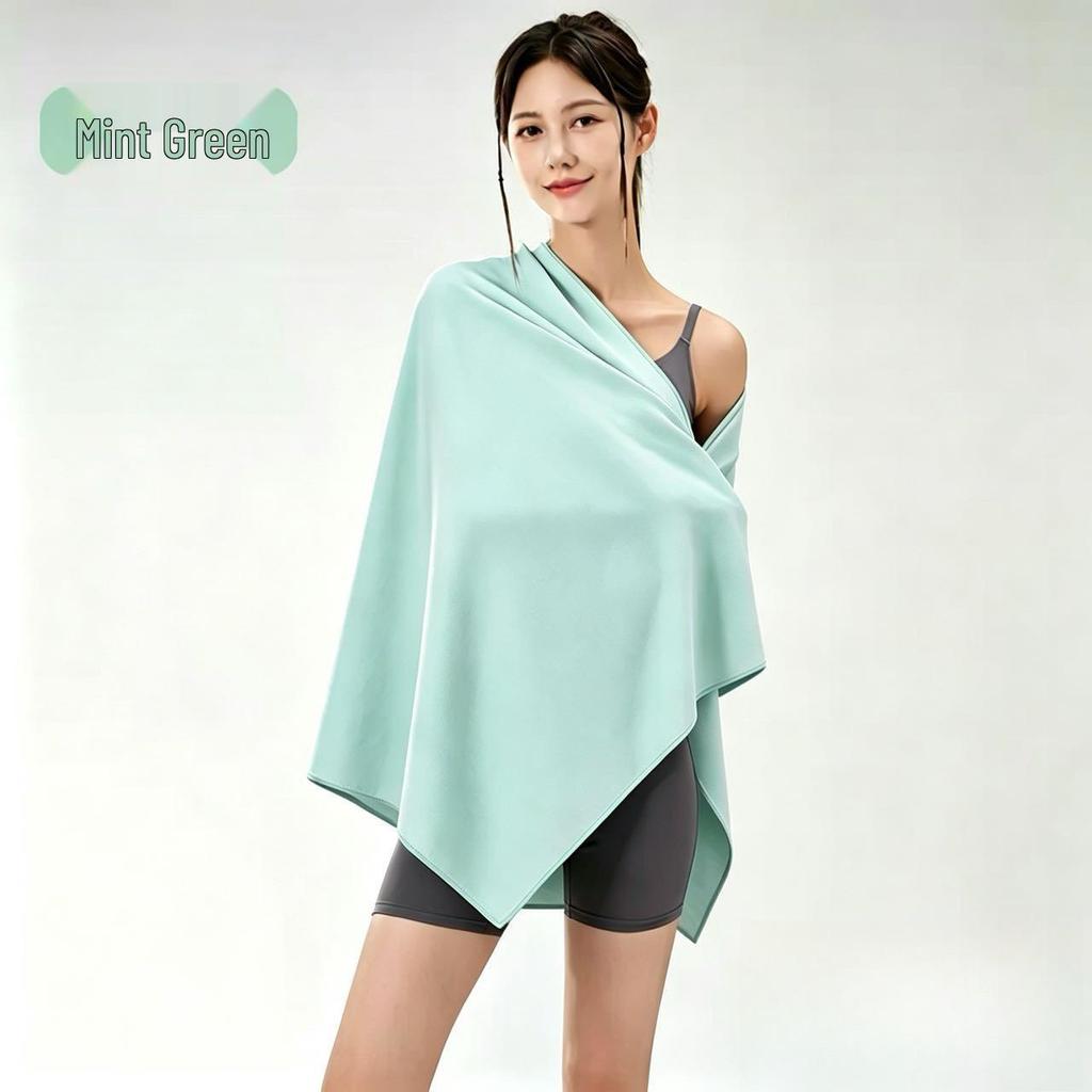 Antibacterial Quick-Dry A-Class Adult Sports Towel – Water-Absorbent, No-Shed, Sun-Protected, Portable Beach & Fitness Towel