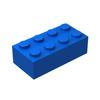 Classic Bulk Solid Color Bricks3001 2x4 Building Blocks 150pcs Grey Orange Pieces Compatible with Lego All Major Brick Brands