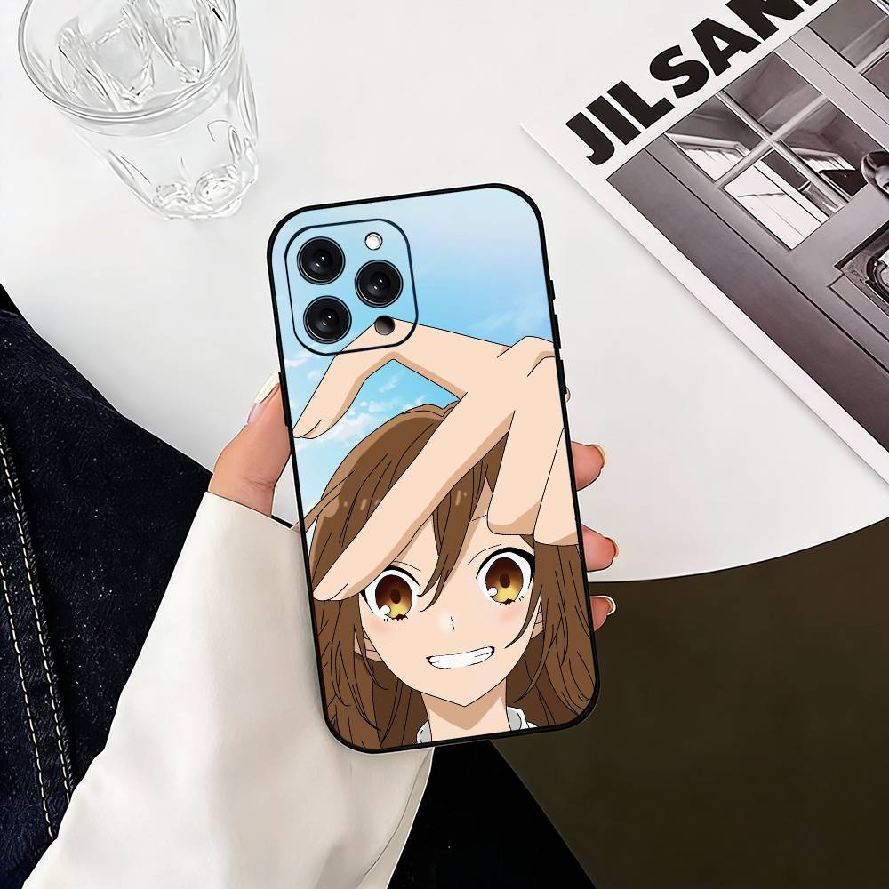 

Horimiya Кёко Хори Идзуми Миямура Чехол для телефона Силиконовый Мягкий Для IPhone 17 16 15 14 13 12 11 X XR Plus Pro Max Plus iPhone14Pro