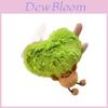 Plush Keychain Heart Tree And Guinea Pig With Removable Cute Animal For Bag Decoration And Collectors