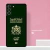 Custodia per Telefono con Stemma Bandiera del Marocco per Samsung Galaxy S25 S26 Ultra S20 S21 S22 S23 S24 Plus S10 S25 FE Cover Coque
