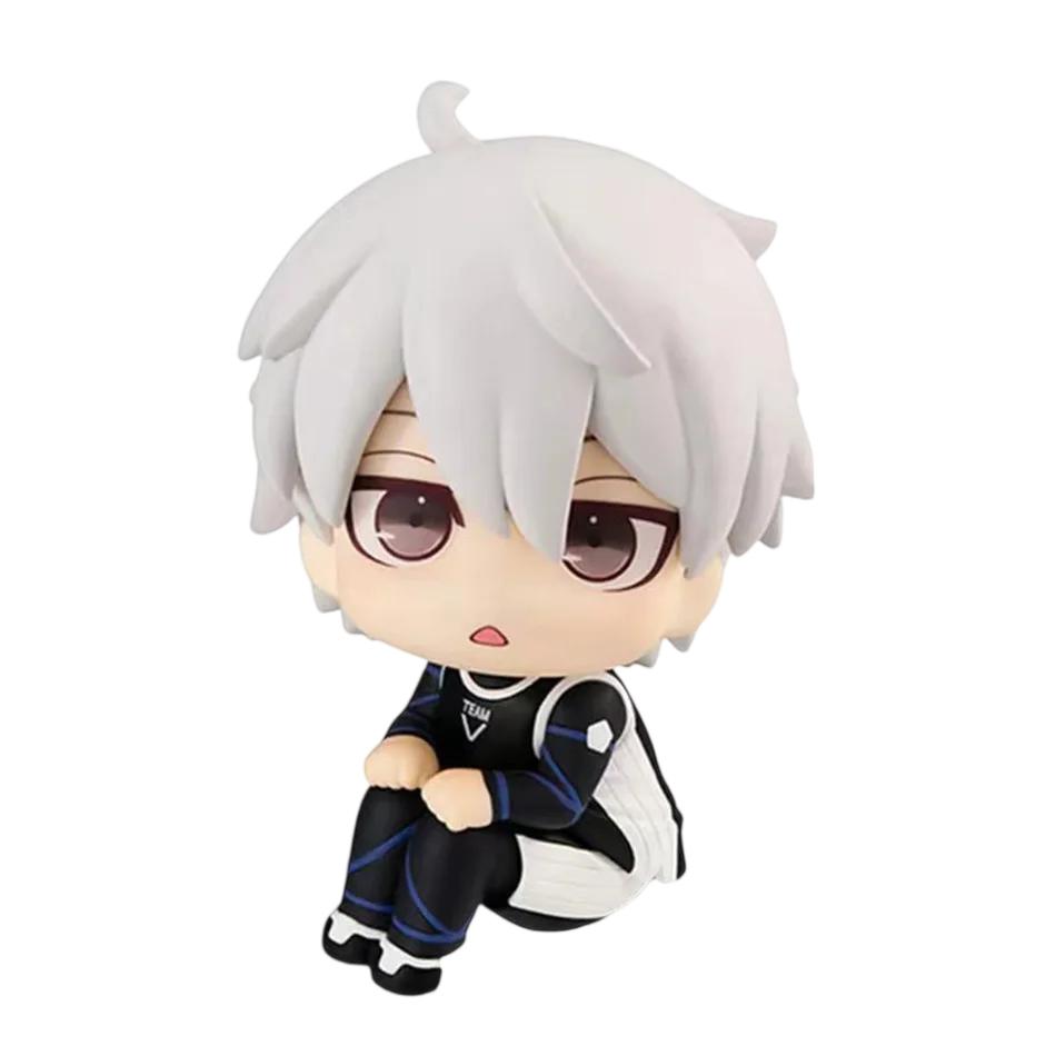 Isagi Yoichi Doll Action Figures Q Version Chigiri Hyoma Bachira Meguru Nagi Seishiro Anime Figure PVC Ornament Toys