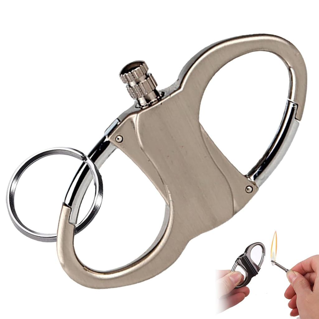 Horolezecká řetízková klíčenka Kovový petrolejový delfín Tisíc zápalek