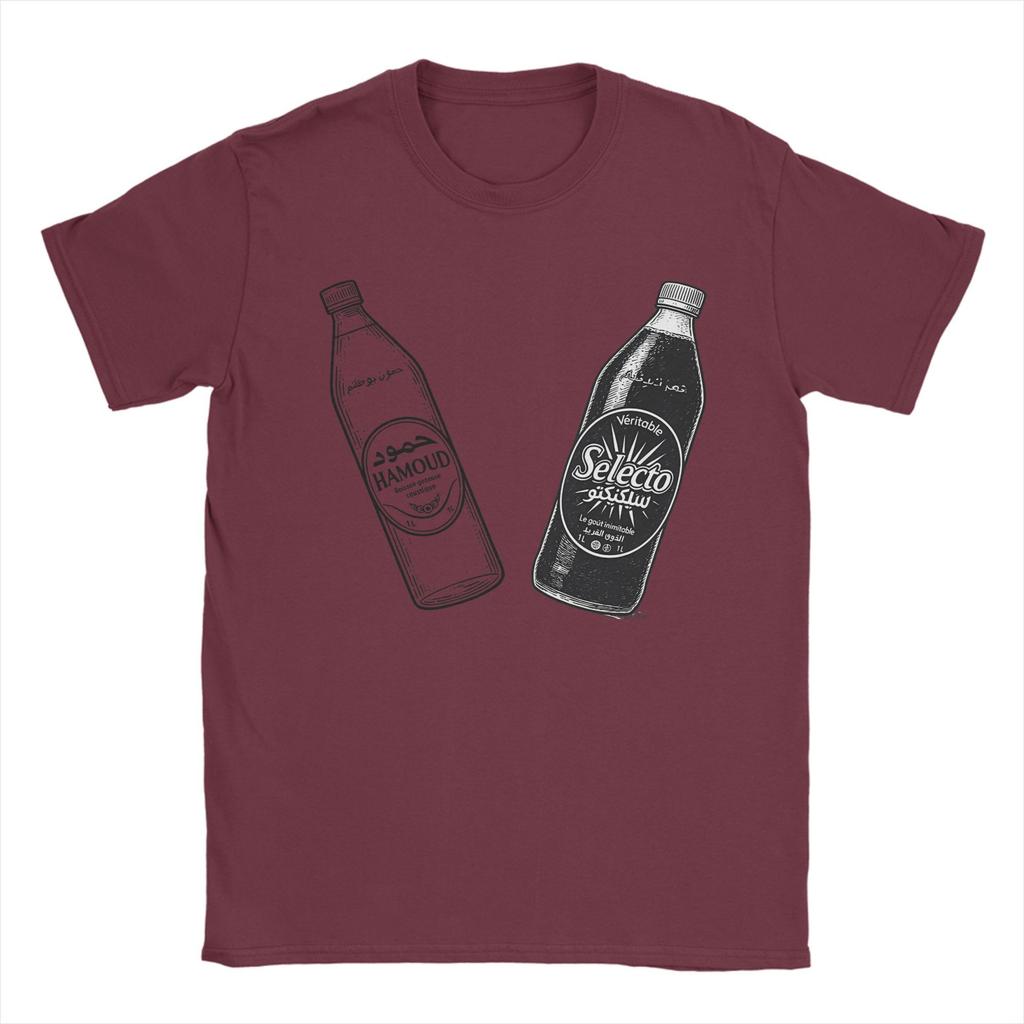 Oversized T Shirt Beach Selecto Algeria Soda Water TShirts 100 Cotton Tee Shirt for Men Y2K Plus Size 6XL Short Sleeve Tees