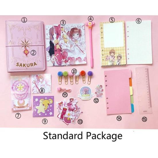 

Милый розовый Сакура Аниме Дневник Блокнот с отрывными листами Красочные Страницы Спираль 6 Отверстий Скоросшиватель Блокнот Журналы Планировщик Канцелярский Набор