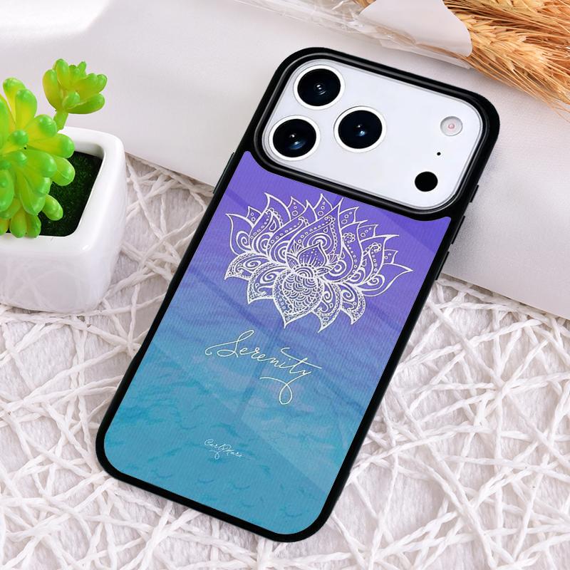 Yoga Om Namaste Mandala Colourful Design Shockproof Phone Case for iPhone 17 Air 16e 15 11 12 14 13 Pro Max Cover Coque