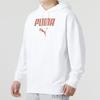 Puma Sports Running Fitness Training Casual Hoodie Unisex Hoodies White 536398-02
