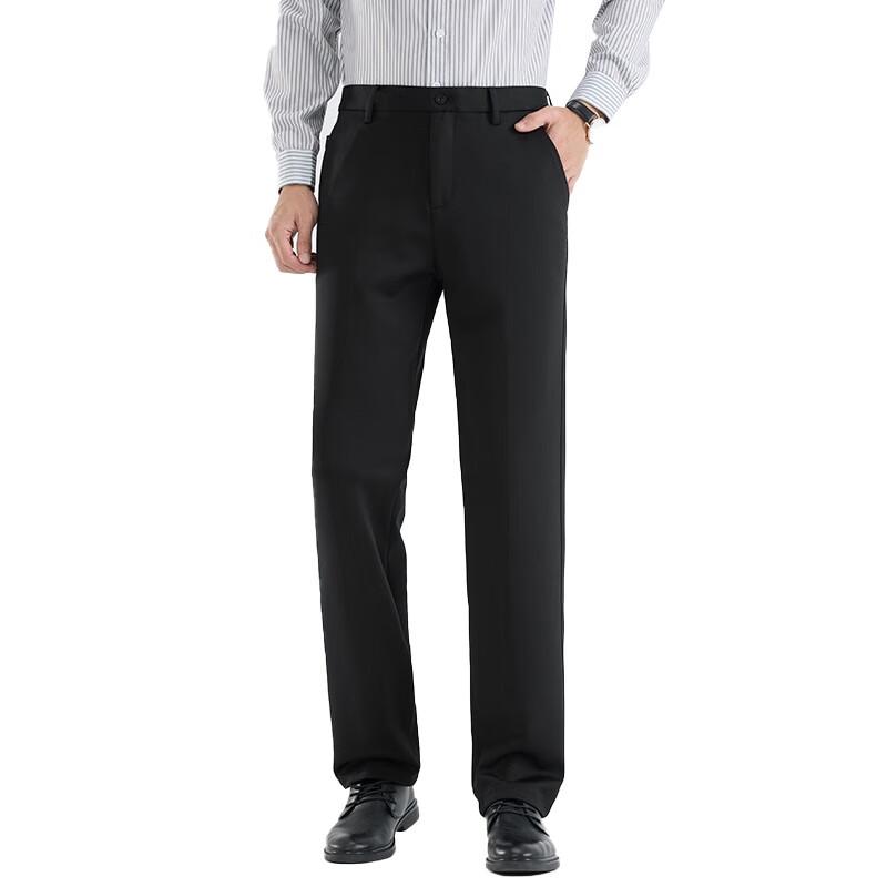 

Fengxun Men s Straight Fit Casual Trousers FX9103-1 35