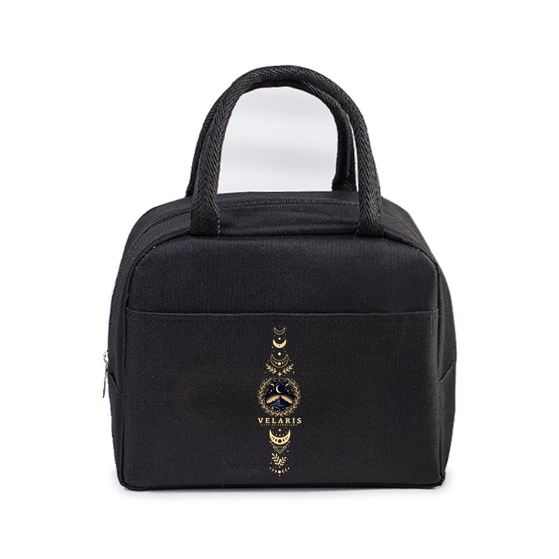 Fourth Wing Thermal Lunch Bag Women Men Office Student Bento Storage Insulation Bags Dragon Rider Fun Lunch Handbag for Kids