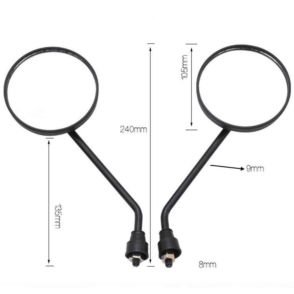 Ebike Electric Bike Rearview Mirror Wide Angle Convex