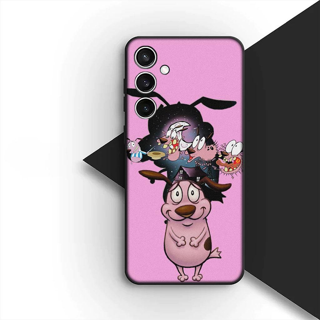 Phone Cover for Apple iPhone 17 Air 12 13 Pro Max Mini ProMax 7 + 8 Plus 7+ 8+ Soft Case Anime C-Courages C-Cowardlys Dog