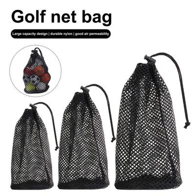 Golf Ball Bag Table Tennis Bag Sack Nylon Storage Mesh Bag Net
